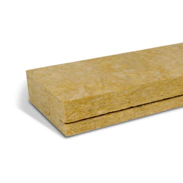 Panneau isolant en laine de roche pour bardage métallique double peau - Rockbardage Nu LD - R= 3,90 m².K/W - 1,35 M x 0,40 M - ép. 130 MM