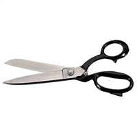 Ciseaux professionnels de couvreur pour découpe feuilles plastiques - Lames polies 250 mm