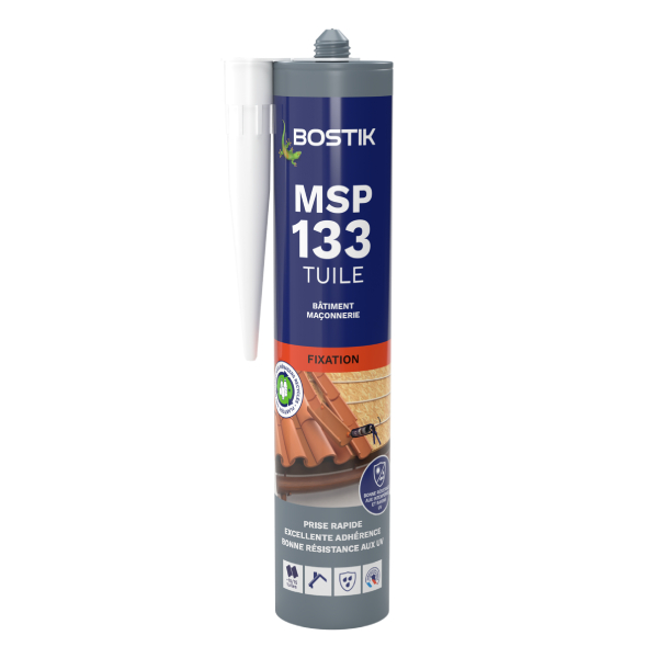 Mastic de fixation PU 133 Coloris Tuile - 300 mlt