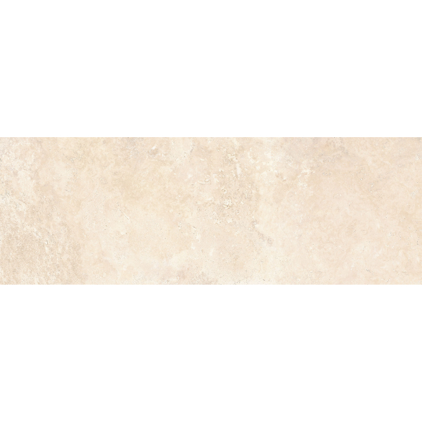 Carrelage mural imitation pierre naturelle de travertin - Travertino Wall Cross Beige rectifié - 120 x 40 cm - ép. 9 mm