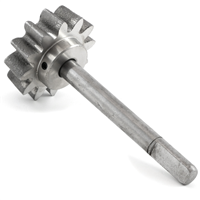 Pignon avec essieu de remplacement pour bétonnière Obra de 180 litres