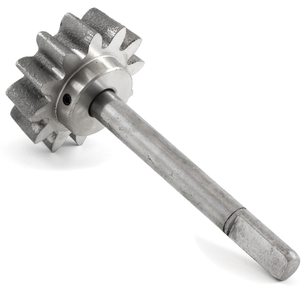 Pignon avec essieu de remplacement pour bétonnière Obra de 180 litres