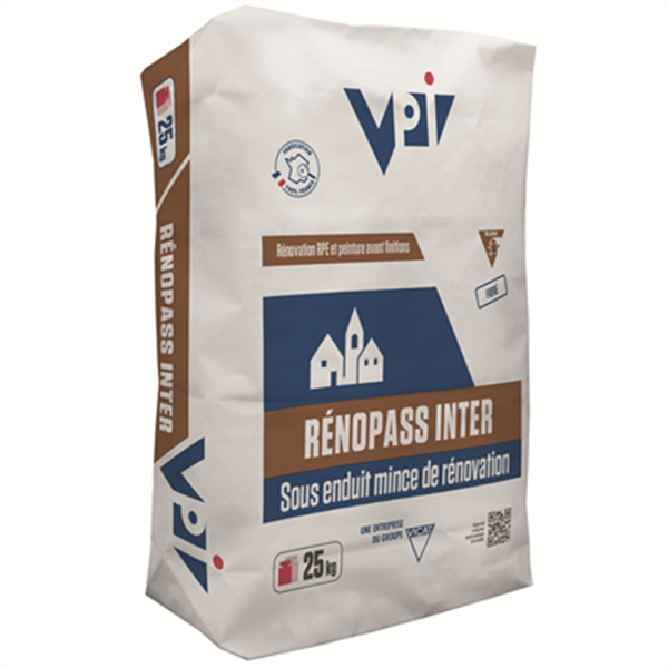 Enduit de rénovation RÉNOPASS INTER