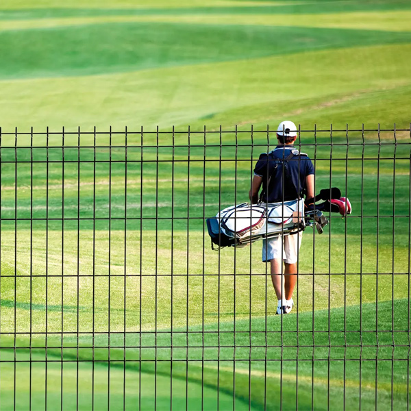 Panneau grillage rigide noir RAL 9005 - Hercules - fil Ø5 mm galvanisé et plastifié - 2,50 M x 1,73 M