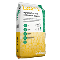 Granulat légers d'argile expansée pour isolation et drainage - Weber Leca L - sac de 50 l