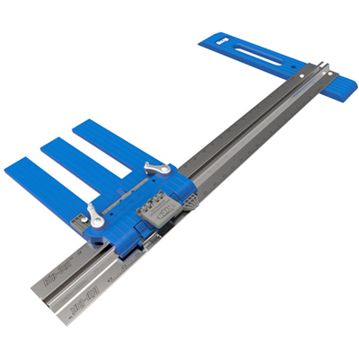 Guide de bord métrique pour scie circulaire Kreg KMA2685 Rip-Cut - rail alu de 76,2 x 762 mm
