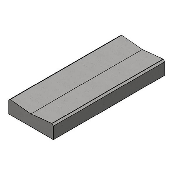 CANIVEAU CC2 100CM CL.U+DH      BASALTE