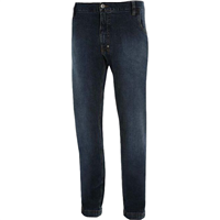 Jean de travail femme Diadora Stone Plus pantalon bleu délavé denim - Taille L