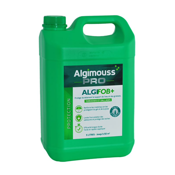 Imperméabilisant dallage et sol extérieur - Algifob + - prêt à l'emploi - bidon de 5 LTR