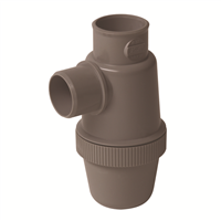 SIPHON LAVABO ENTREE VERTICALE D.50