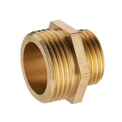 Mamelon double mâle réduit - M20 x 27 - M12 x 17 - À visser - Laiton - Noyon & Thiebault