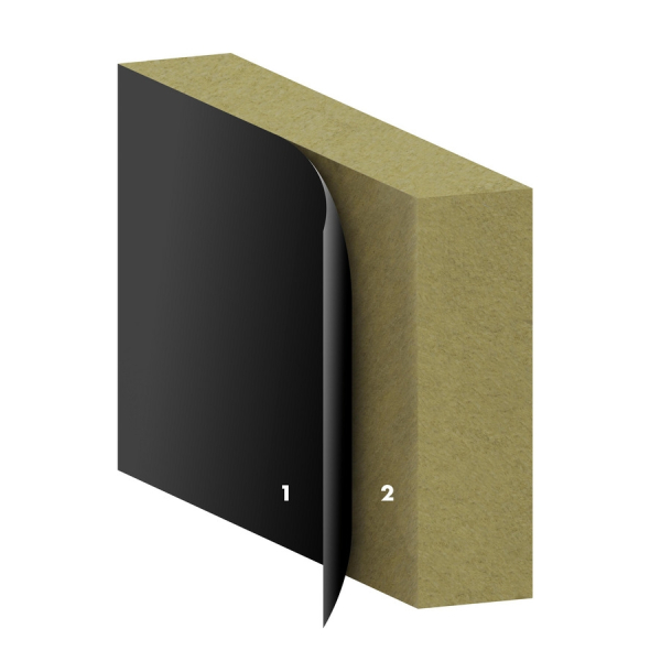 Panneau laine de roche 30 mm - Protisol 05 - Isolant thermo-acoustique - 120 x 120 cm