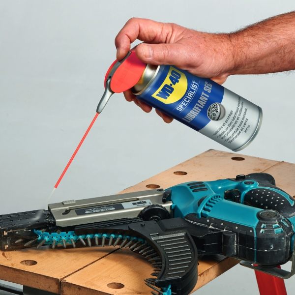 Lubrifiant sec WD-40 Specialist - Antifriction - Séchage rapide - Aérosol de 400 mL