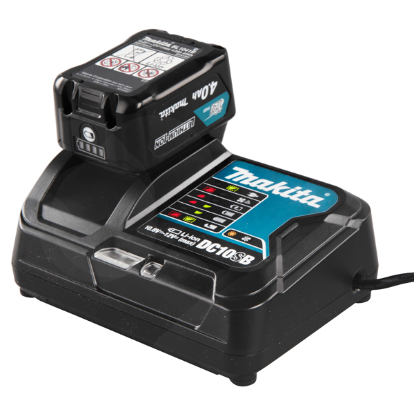 Chargeur rapide Li-Ion 12V max CXT pour batteries Makita - DC10SB