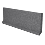 Plinthe à gorge carrelage intérieur grès cérame technique Taurus Granit Lisse mat ABS - 30,0 CM x 8,0 CM - Anthracite