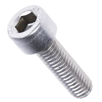 Vis à métaux tête cylindrique 6 pans creux CHC - DIN912 CL8.8 - acier zingué - M6 x 16 mm - boîte de 200