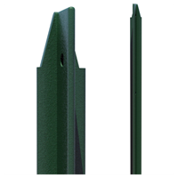 Poteau TE pour clôture en rouleau - Dirickx - Section 30x30x3 MM - Hauteur 1.45 M