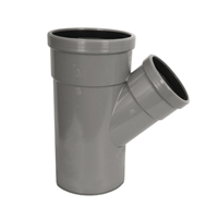 Branchement Mâle-Femelle à 87° 30 PVC assainissement - SDR41