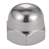Écrou hexagonal borgne DIN 1587 inox A2 diamètre 5 mm - boîte de 200