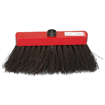 Balai Miquet Piassava en fibres naturelles bassine noire Brosserie Thomas