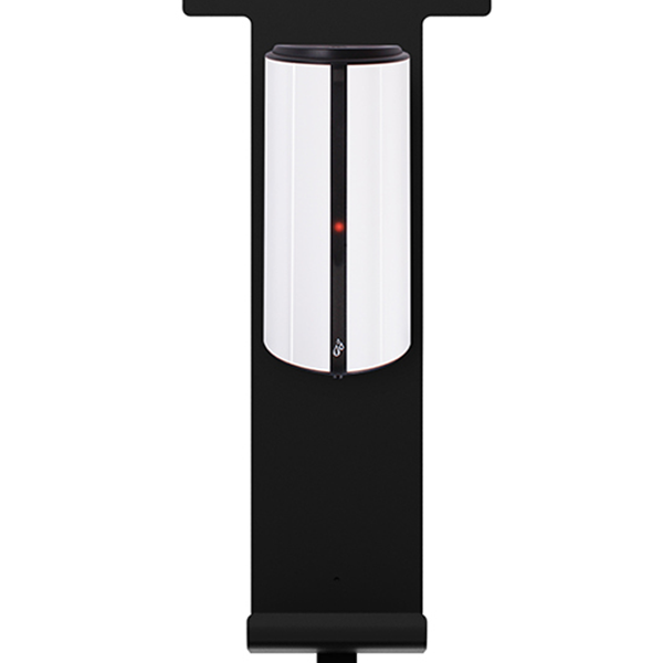 Distributeur automatique de gel hydroalcoolique sur pied - Sanimains Rossignol - Gris Manganèse