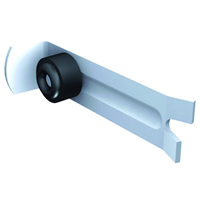 Butoir à sceller avec tampon amortisseur