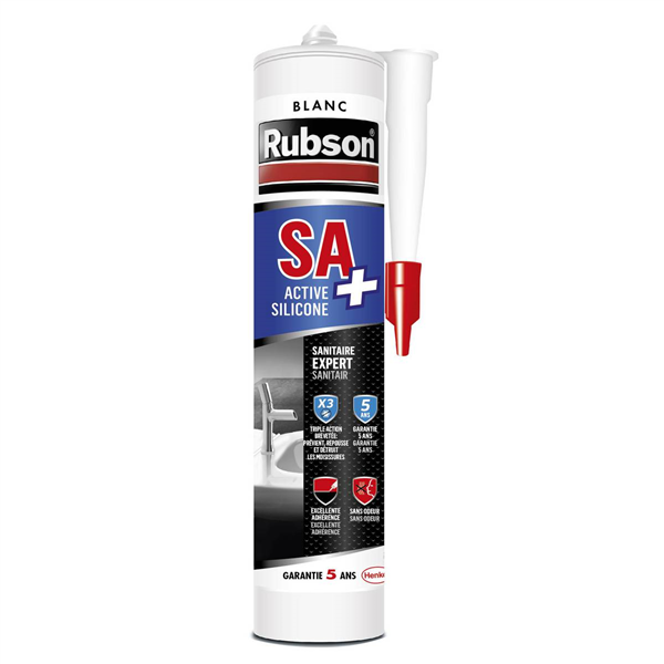 RUBSON Mastic SA+ Blanc Cart 280ml