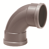 COUDE 87° F/F DIAM. 125 J.FIXE