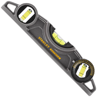 Niveau à bulle Stanley Torpedo Fatmax Pro magnétique 3 fioles 25 cm