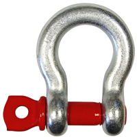 Manille lyre haute résistance axe à oeil CMU 3250 kg