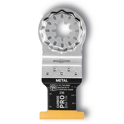 Lame de scie à concrétion carbure E-Cut Carbide Pro - Starlock - Matériaux durs - 40 x 32 mm