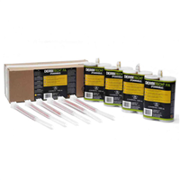 Colle Derbitech FA pour panneau isolant sur toiture-terrasse - 4 cartouches de 1,5 l avec canules