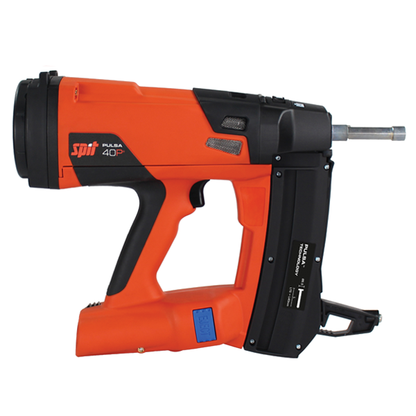 Cloueur autonome à gaz Spit Pulsa 40P+ pour plaquiste avec 2500 clous HC6 de 17 mm