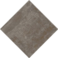 Carrelage sol intérieur effet métal - Atelier - Carbone - 60.3 cm x 60.3 cm - ép. 10 mm