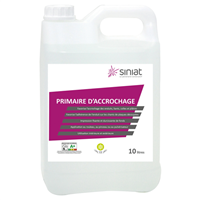 Primaire d'accrochage incolore pour enduits mortiers colles et plâtres sur tous supports - Siniat - bidon de 10 l