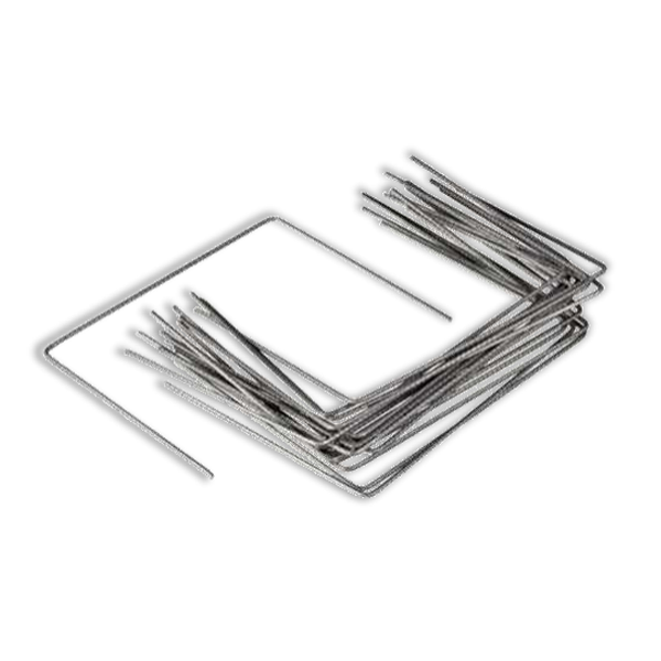 Agrafe métallique pour toile de paillage GEO-PAILLIS - 200x200x200 mm - 100 pièces