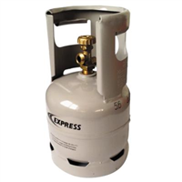 Bouteille de chantier vide remplissable 1.6kg propane et butane