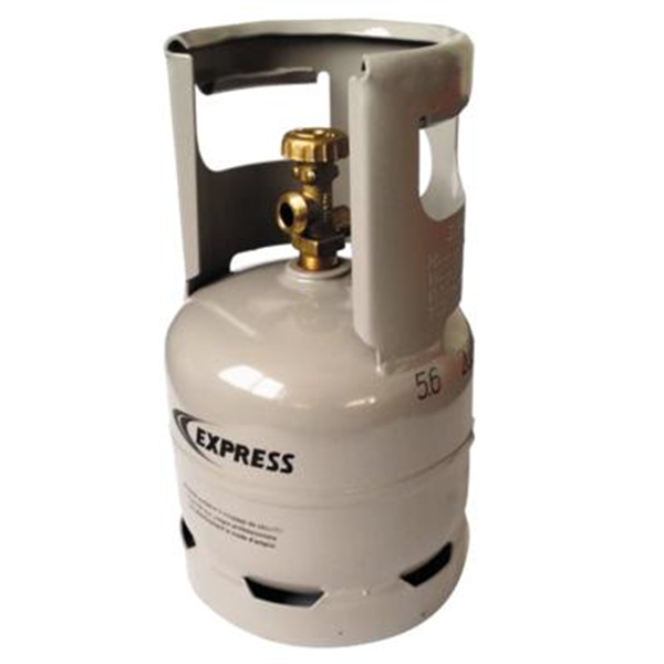 Bouteille de chantier vide remplissable 1.6kg propane et butane
