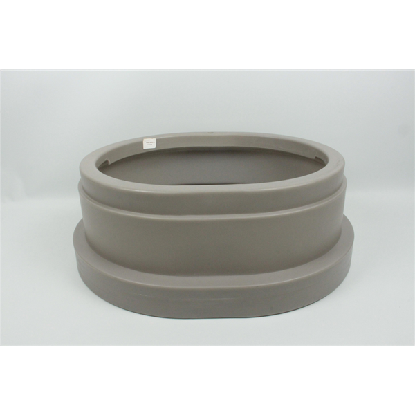 Rehausse PE Rotomoulée Oblong - H20