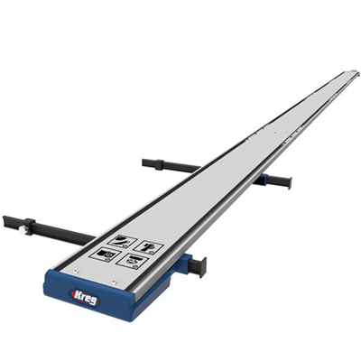 Guide de bord droit XL pour scie circulaire Kreg KMA4700 - découpe jusqu'à 244 cm