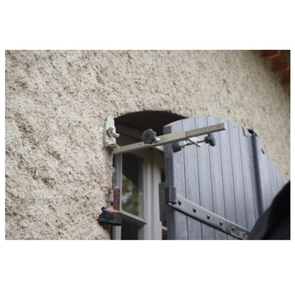 Mallette de pose pour déporter gonds de volets - Gabarits, mèche et accessoires inclus