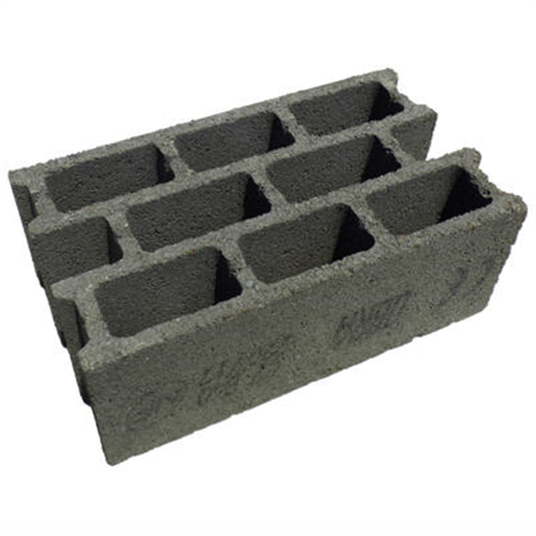 Bloc béton creux 500 x 275 x 200 mm B40 - 4 parois 8 trous