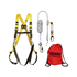 Kit harnais antichute comprenant 1 harnais 1 stop chute à corde 30 m 1 sac de transport