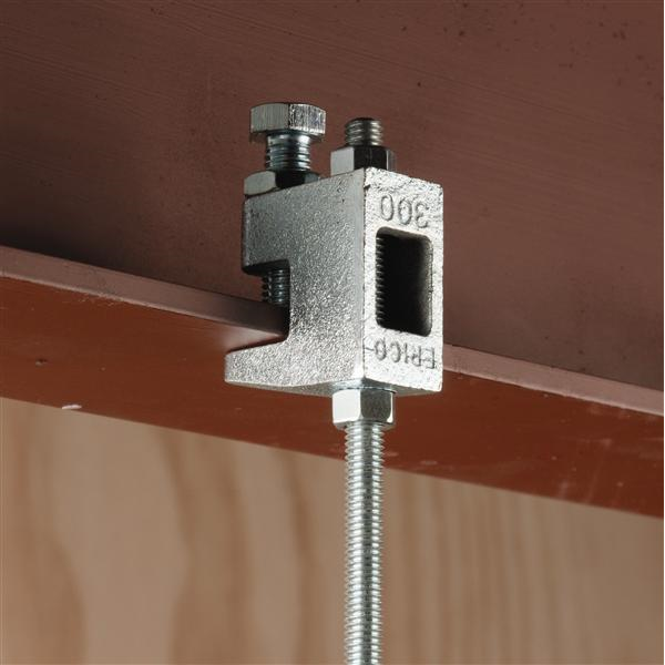 Pince à poutrelles universelle sur charpente M6 - boîte de 140