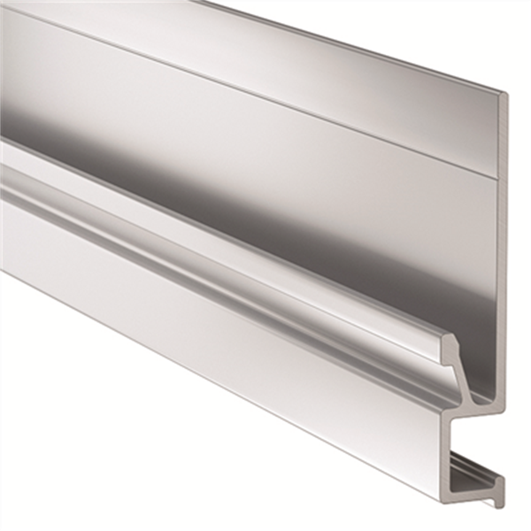 Profilé de départ en aluminium pour bardage Hardie Plank VL - pose horizontale - largeur 38 MM - longueur 3 M