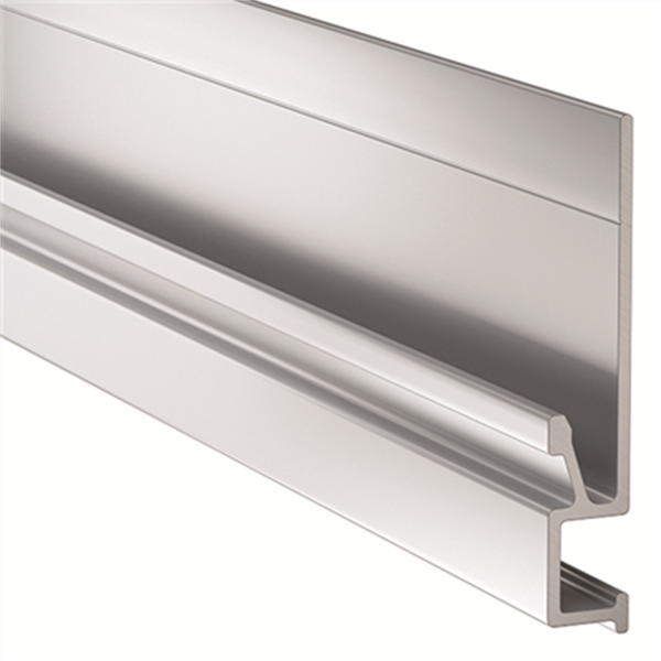 Profilé de départ en aluminium pour bardage Hardie VL Plank - pose horizontale - largeur 38 MM - longueur 3 M