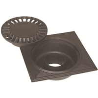 SIPHON DE COURS AVEC GARDE EAU SORTIE d160