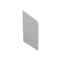 Kit d'embouts pour 2 rails 2 embout 8 vis et 2 pinces