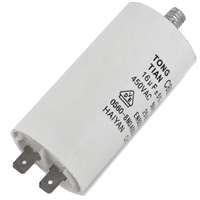 Condensateur de démarrage pour bétonnières Obra de 160 litres et 180 litres - 450 Vac - 16 µF