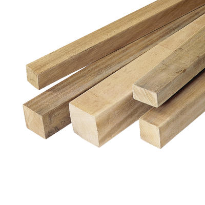 Bois d'ossature en Pin - raboté 4 faces AA - Traité Classe 4 Marron - 95 MM x 45 MM - longueur 5,10 M